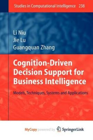 Cover of Cognition-Driven Decision Support for Business Intelligence