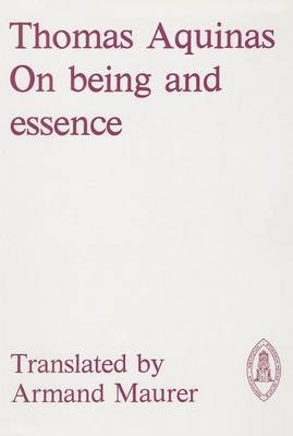 Cover of On Being and Essence