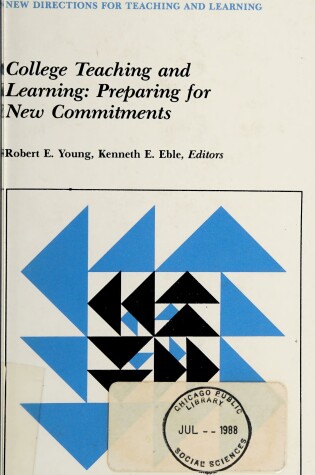 Cover of College Teaching Learning 33