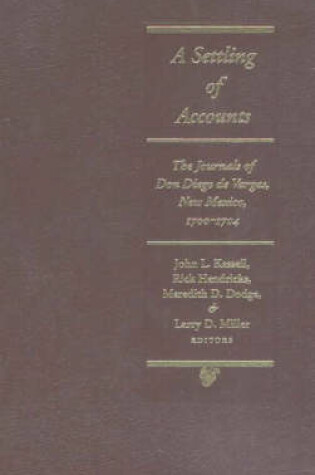 Cover of Settling of Accounts