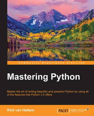 Book cover for Mastering Python