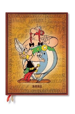 Cover of Asterix & Obelix (The Adventures of Asterix) Ultra 12-month Day-at-a-time Hardback Dayplanner 2025 (Elastic Band Closure)