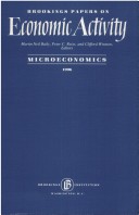 Book cover for Brookings Papers on Economic Activity, Microeconomics: 1996