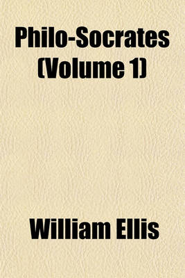 Book cover for Philo-Socrates (Volume 1)