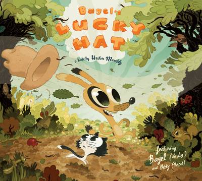 Book cover for Bagel's Lucky Hat