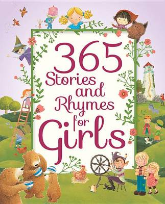 Book cover for 365 Stories and Rhymes for Girls