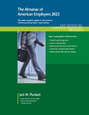 Book cover for The Almanac of American Employers 2023