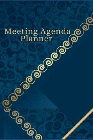 Cover of Meeting Agenda Planner