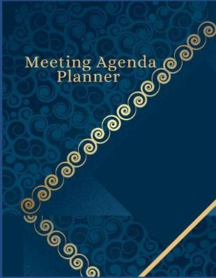 Book cover for Meeting Agenda Planner