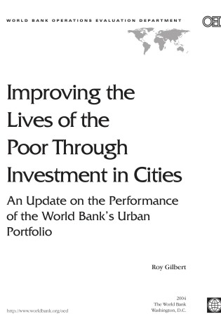 Cover of Improving the Lives of the Poor by Investing in Cities