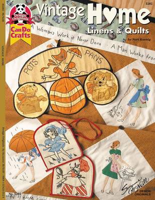 Book cover for Vintage Home Linens & Quilts