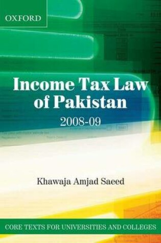 Cover of Income Tax Law of Pakistan 2008-9