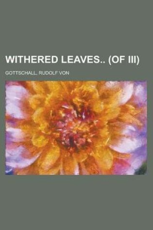 Cover of Withered Leaves (of III) Volume II