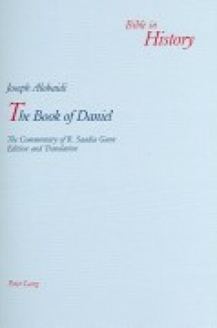 Cover of The Book of Daniel