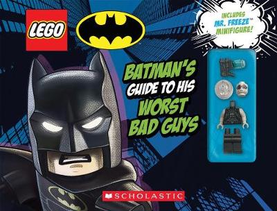 Book cover for LEGO Batman: Batman's Guide to His Worst Bad Guys
