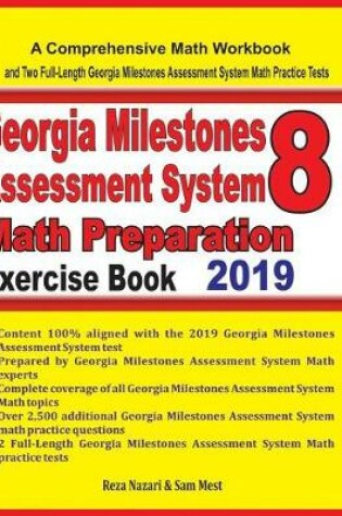 Cover of GEORGIA MILESTONES ASSESSMENT SYSTEM 8 Math Preparation Exercise Book