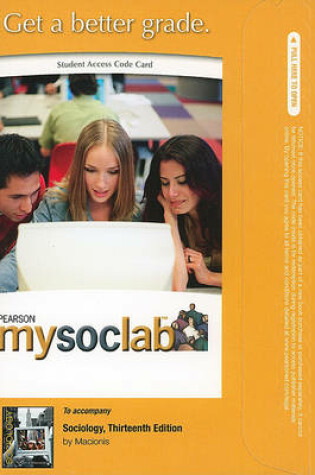 Cover of MyLab Sociology  -- Standalone Access Card -- for Sociology