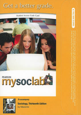 Book cover for MyLab Sociology  -- Standalone Access Card -- for Sociology