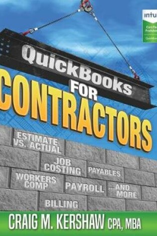 Cover of QuickBooks for Contractors