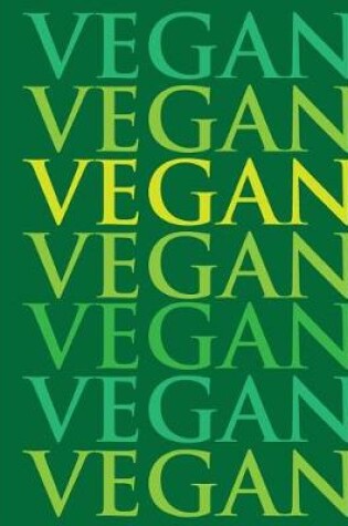 Cover of Vegan Composition Notebook Journal