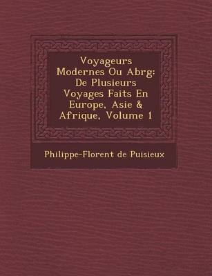 Book cover for Voyageurs Modernes Ou Abr G