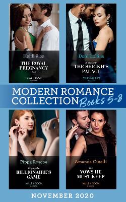 Book cover for Modern Romance November 2020 Books 5-8
