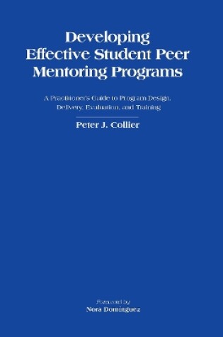 Cover of Developing Effective Student Peer Mentoring Programs