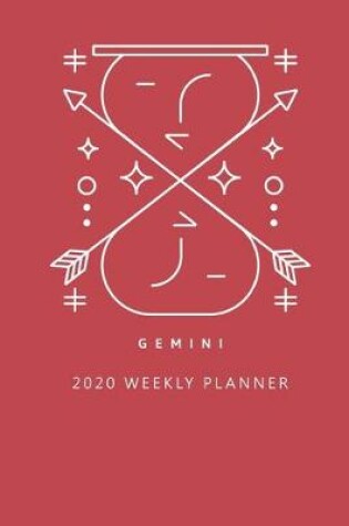 Cover of Gemini 2020 Weekly Planner (Red)