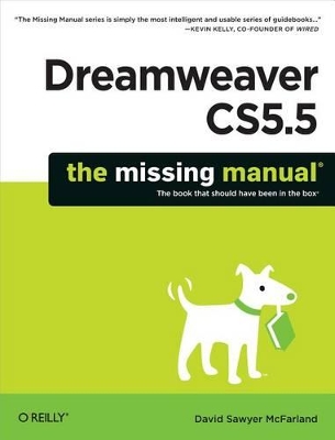 Cover of Dreamweaver Cs5.5: The Missing Manual