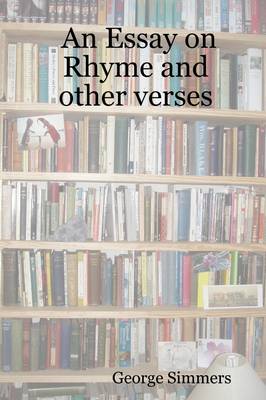 Book cover for An Essay on Rhyme and Other Verses
