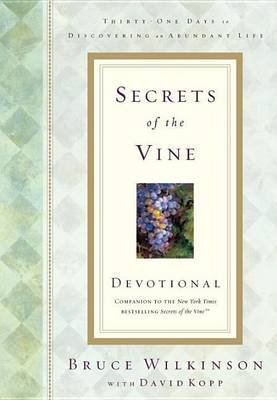 Book cover for Secrets of the Vine Devotional