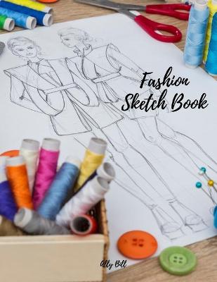 Book cover for Fashion Sketch Book