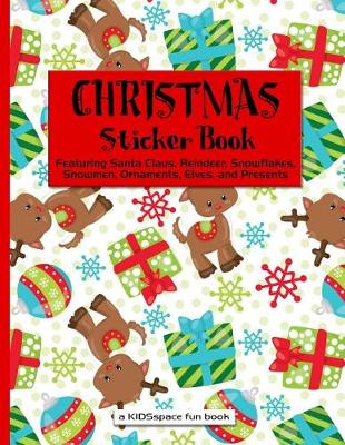 Book cover for Christmas Sticker Book (A KIDSspace Fun Book)