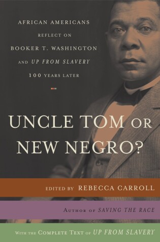 Book cover for Uncle Tom or New Negro?