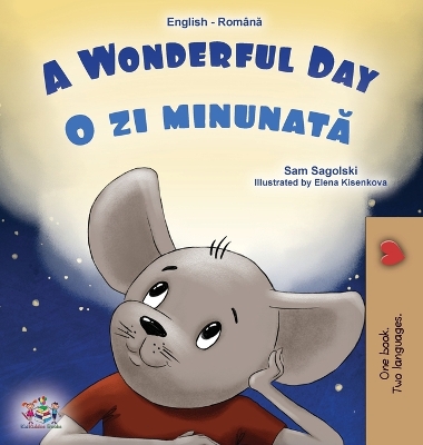 Book cover for A Wonderful Day (English Romanian Bilingual Book for Kids)