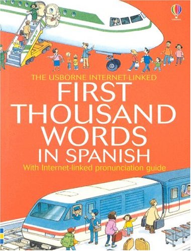 Book cover for Mini First Thousand Words Spanish Internet Linked
