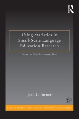 Book cover for Using Statistics in Small-Scale Language Education Research