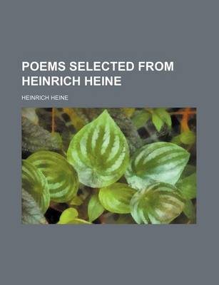 Book cover for Poems Selected from Heinrich Heine