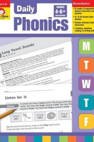 Cover of Daily Phonics, Grade 4 - 6 + Teacher Edition