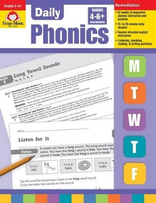 Cover of Daily Phonics, Grade 4 - 6 + Teacher Edition