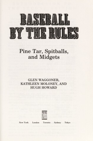 Cover of Baseball by the Rules