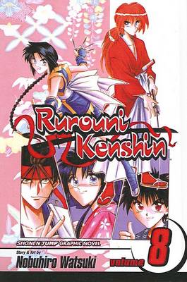 Book cover for Rurouni Kenshin, Volume 8