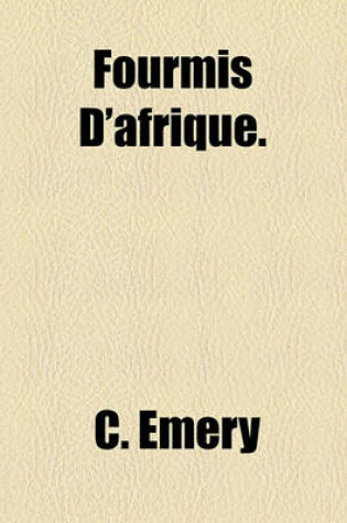 Cover of Fourmis D'Afrique.