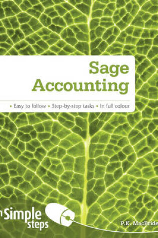 Cover of Sage Accounting In Simple Steps