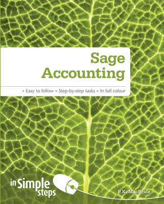 Book cover for Sage Accounting In Simple Steps