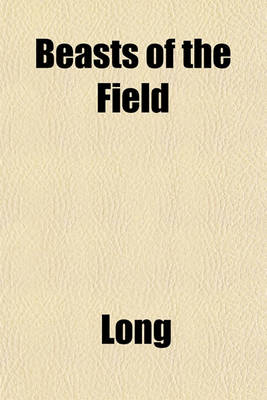 Book cover for Beasts of the Field