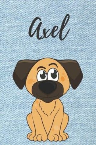 Cover of Axel Notizbuch Hunde / Notiz-Buch / Notizheft / Malbuch / Kritzelbuch / Tagebuch / Journal / DIN A5 / Geschenke