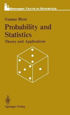 Book cover for Probability and Statistics