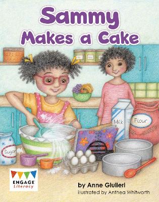 Book cover for Sammy Makes a Cake