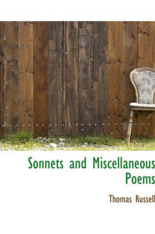 Cover of Sonnets and Miscellaneous Poems